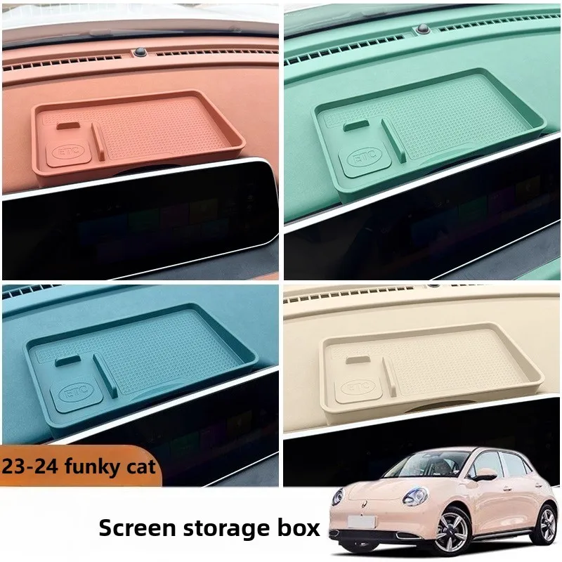 

For ORA Funky Cat ETC Bracket Funky Cat GT Central Control Screen Storage Box Tissue Car Modification Accessories