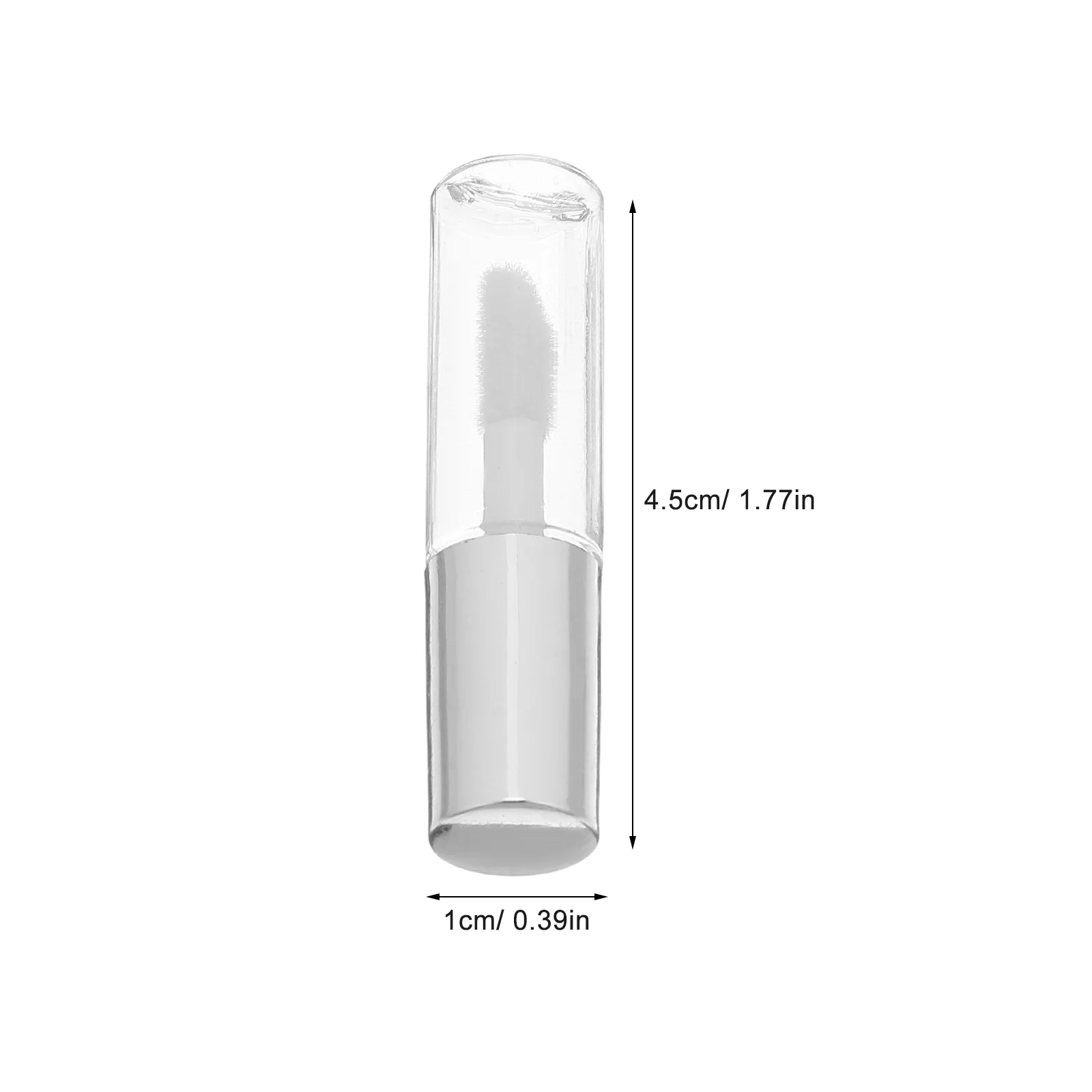 30Pcs Lip Gloss Tubes Clear Mini Empty Refillable Tubes Leakproof Plastic Containers for DIY Lip Oil Balm Travel Use