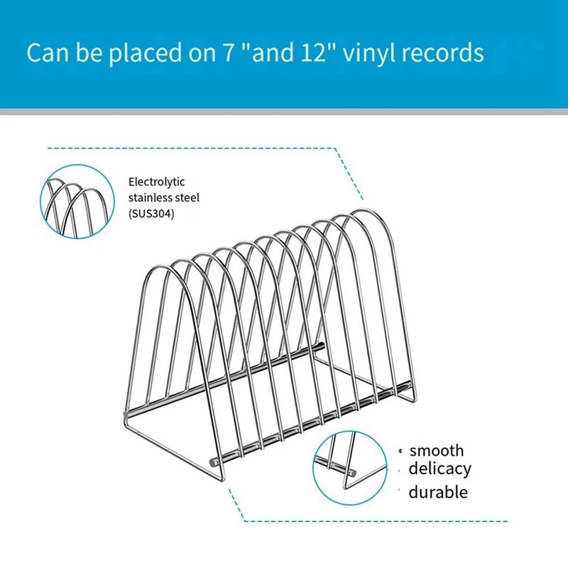 Vinyl Record Display Rack Reading Rack Home Storage Desktop Storage CD Storage Record Rack