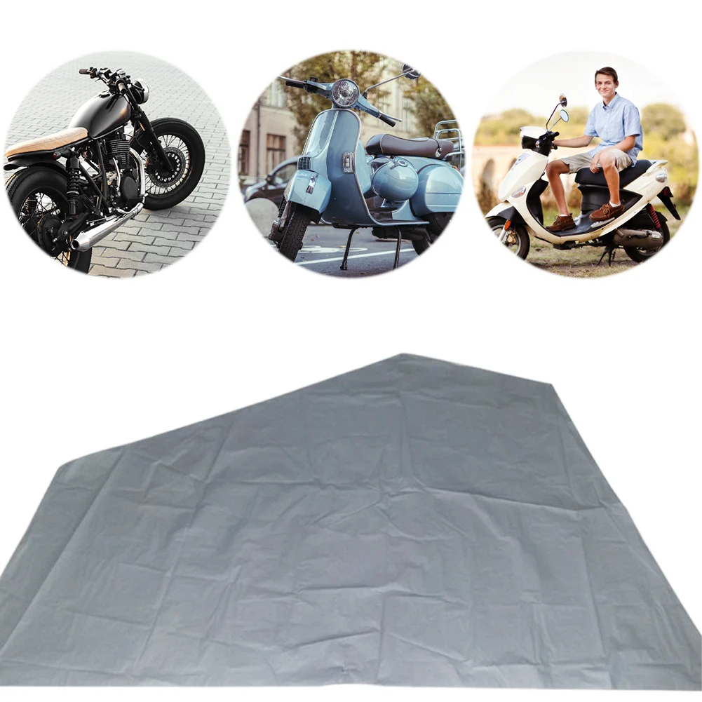 Waterproof Motorbike Cover Dustproof Scooter Rain Cover Outdoor Motorcycle Motorbike Scooter Cover Dust Rain UV Protector Cover