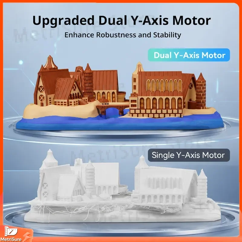 3 Max 3D Printer Large Format 420x500mm High Speed Auto Leveling FDM Desktop Printing for Hobbyists Makers DIY
