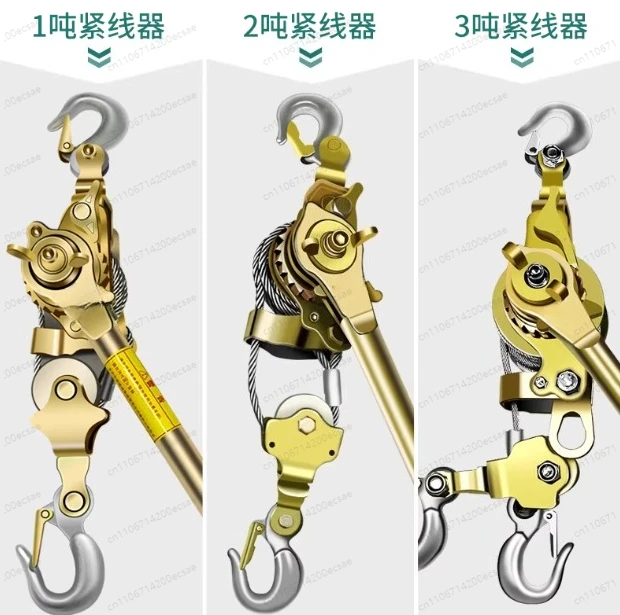 

Многофункциональный натяжитель проволоки, натяжитель стального троса, универсальный зажим для проволоки, стальной кабелепротяжник с двойным крюком