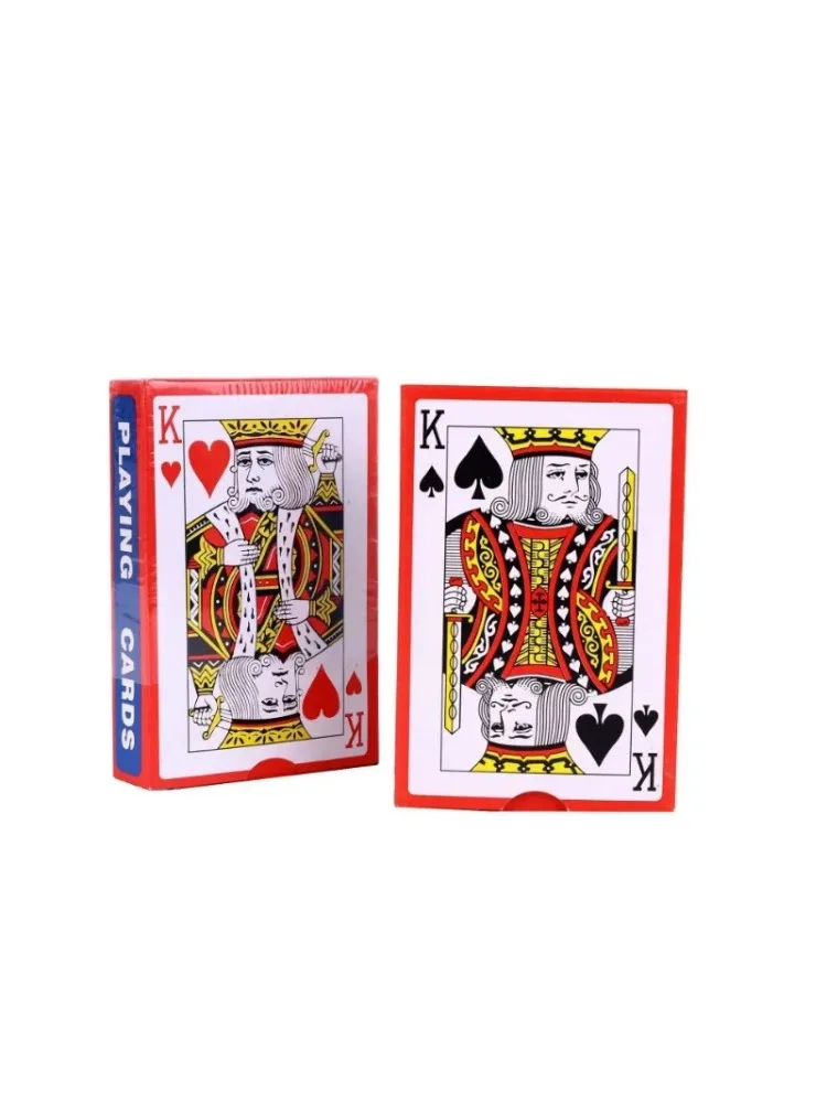 Cartes à jouer Standard imperméables 54 PVC taille King Poker pays adulte Soha divertissement jeu de société 57X87mm