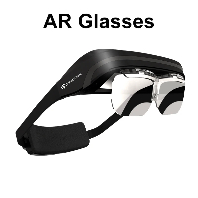 

New Dream Glass Lead FLY Smart Ar Glasses FPV Glasses For Apple Android Game 3D 4K Panoramic AR Display 500 inch Giant Screen