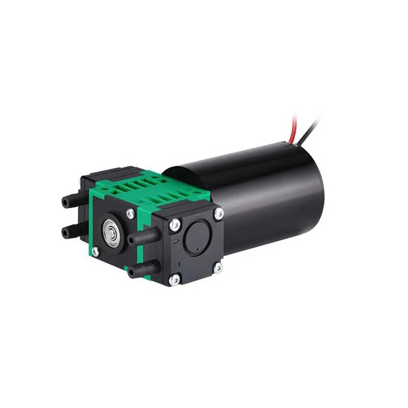 600mLPM Double Heads 6bar Electric Diaphragm Liquid Pump Mini Water Pump High-pressure Self-priming Pump For IVD