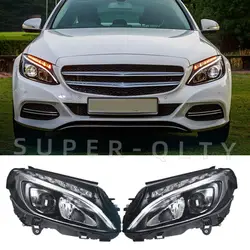 Eagle Eye Car Headlamp Front Headlight For Mercedes Benz C Class W205 Headlight A2059067303 A2059067403 Head lamp