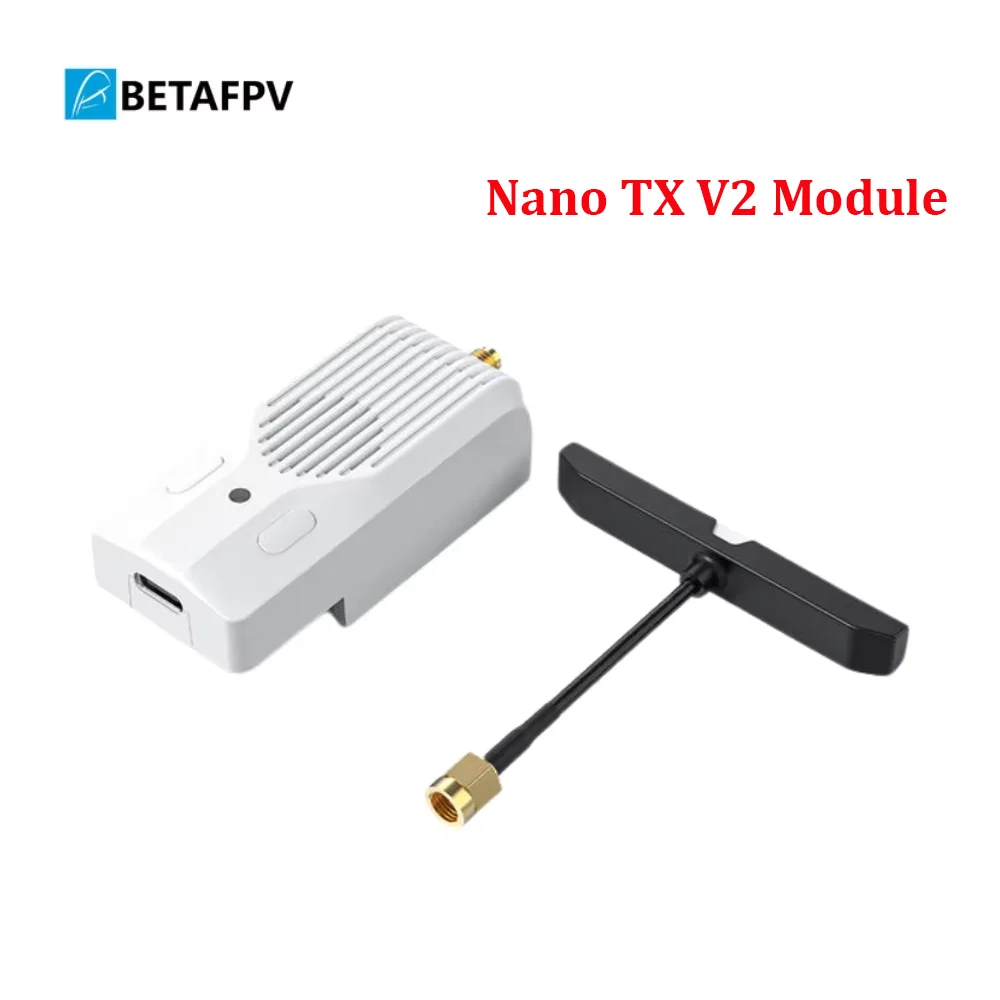 BETAFPV Nano TX V2 ELRS TX Module 2W High Power 2.4G/915MHz/868MHz Long‑Range Signal Booster For FPV Drone RC Model Spare Parts