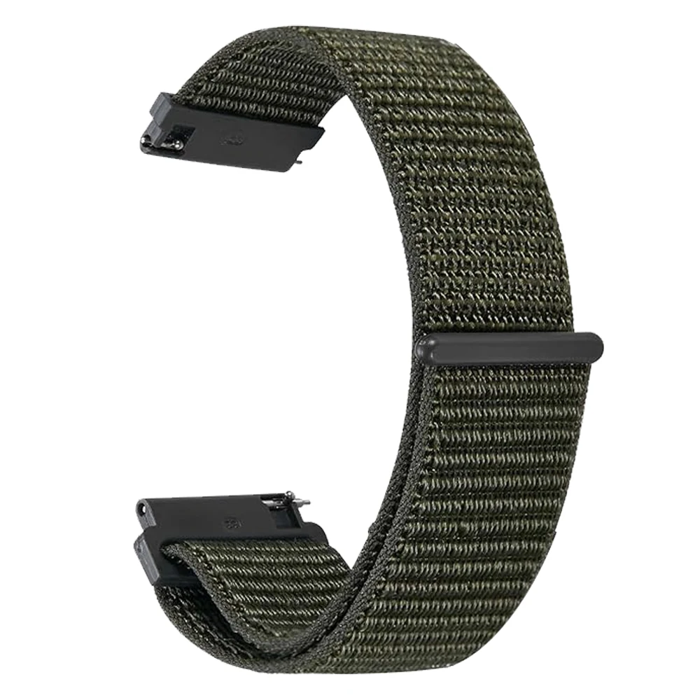 Nylon Loop Band For Samsung Galaxy Watch 7 6 5 4 44mm 40mm/5 pro/Active 2/S3 Sports 20 22mm bracelet Galaxy watch6 classic strap