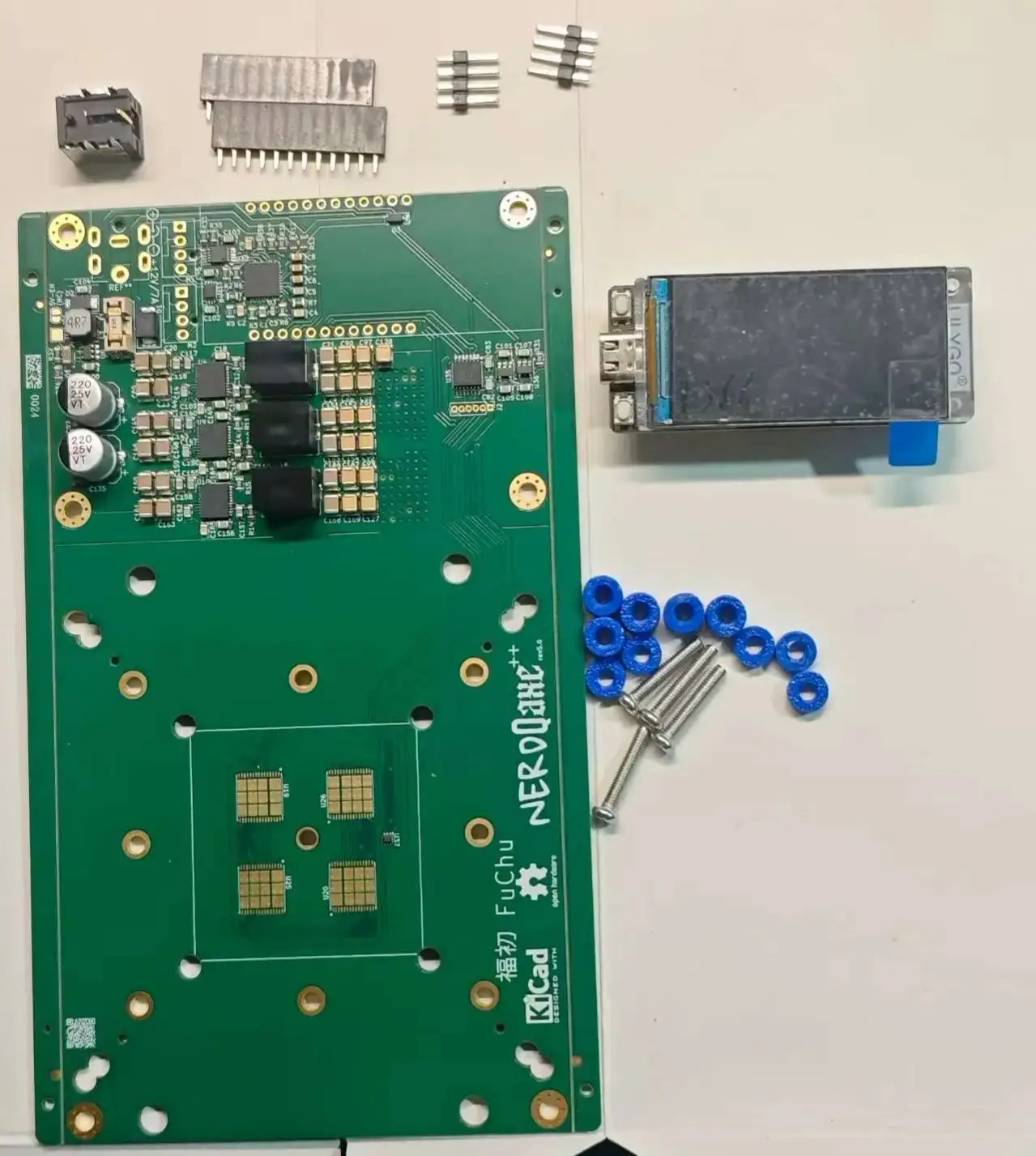 

Nerdqaxe++ with Lilygo Motherboard
