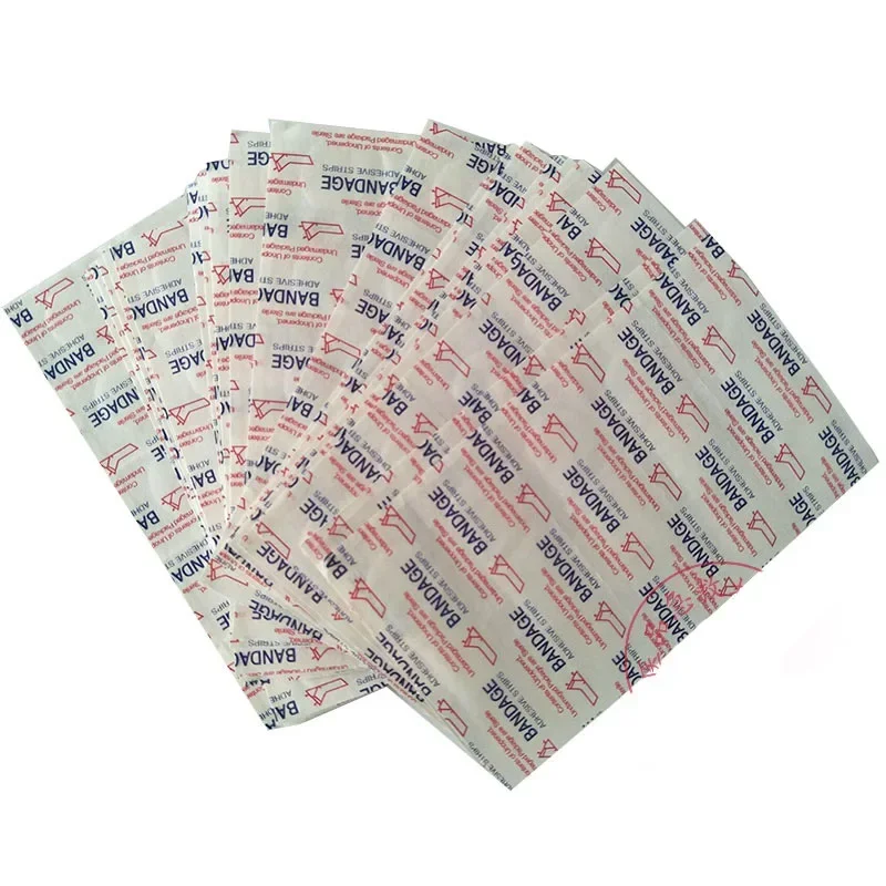 Band Aid transparente para crianças, impermeável, hemostático, bandagem adesiva, etiqueta protetora, kit de emergência, bandaid de primeiros socorros, 160pcs