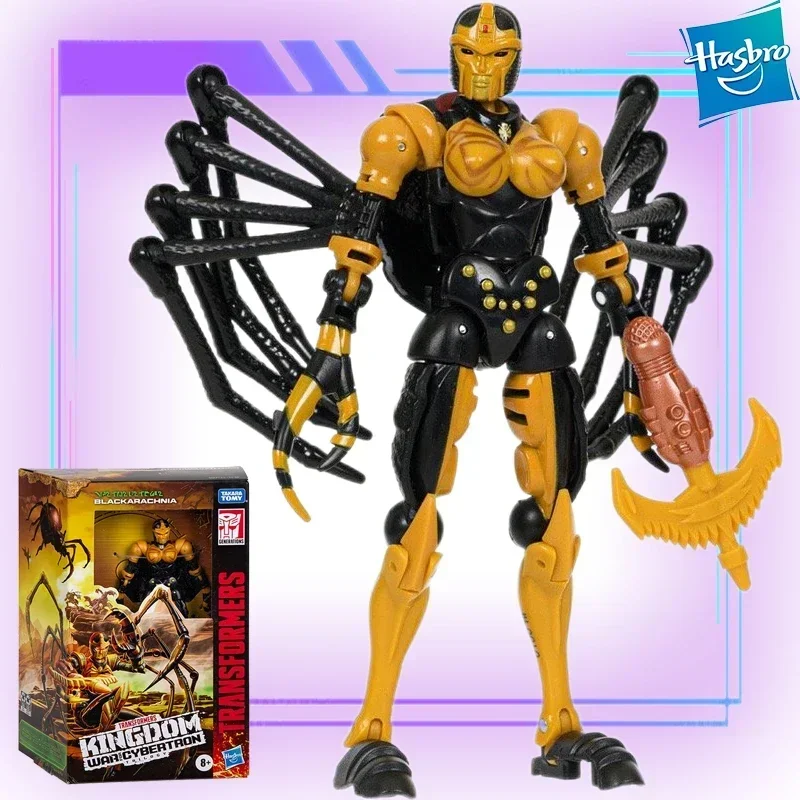 Hasbro transformadores megatron blackarachnid modelo herói anime figura de ação brinquedos para meninos crianças aniversário presente natal