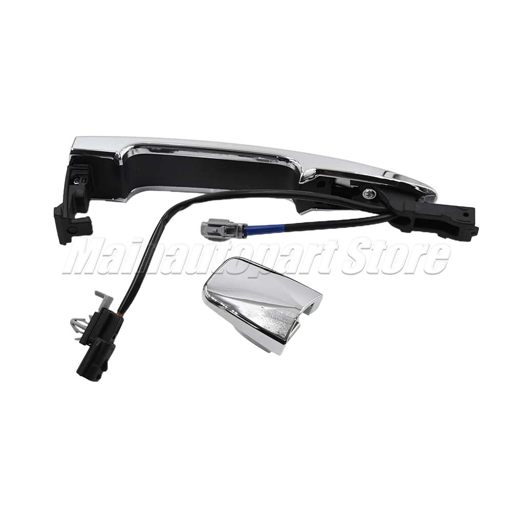 806469N00A Car Front Chrome Exterior Door Handles Silver ABS
