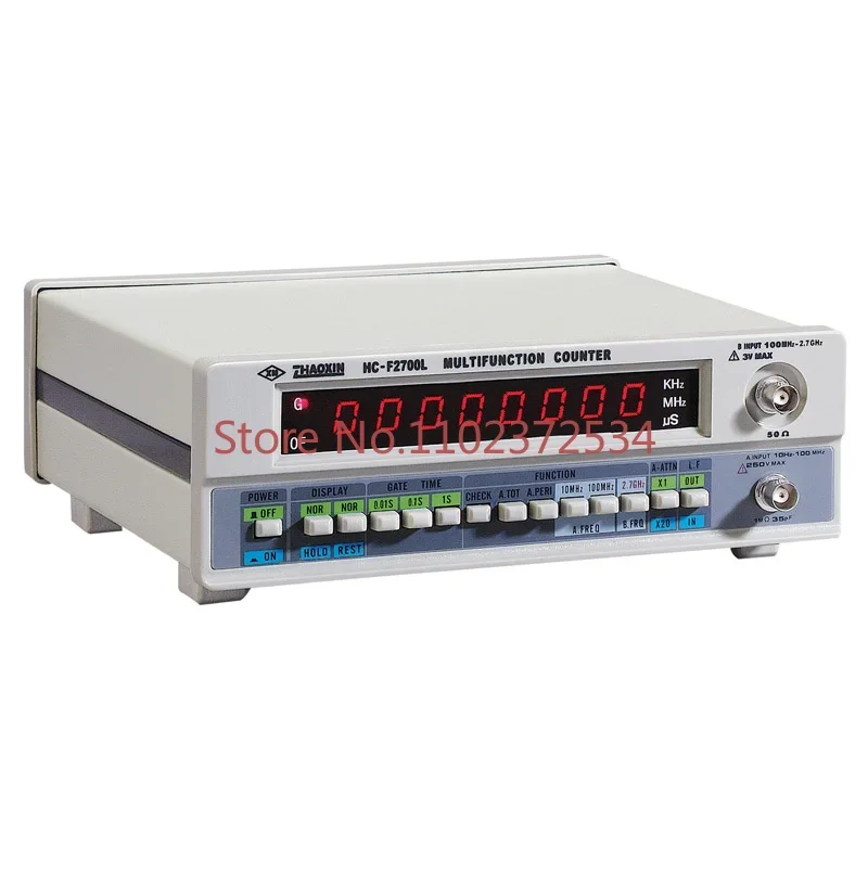 MHz HC-F2700L frequency meter 2.7G frequency crystal oscillator signal counter test 8-bit LED display