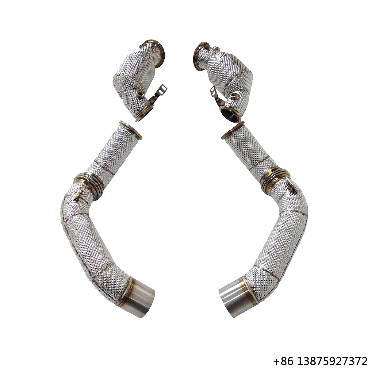 Ecnal for  M5 F90 V8 4.4T Stainless Steel Sports  Downfall Pipe Front Pipe