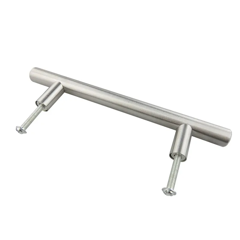 Modern  Stainless Steel Kitchen Door Cabinet T Bar Handle Pull Knob cabinet knobs furniture handle cupboard drawer handle