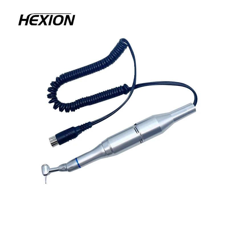 Dental 35000Rpm Micromotor Kit With 18 102 204 Motor Handle Handpiece E-TYPE Motor For Nail Drills Electric Polishing File