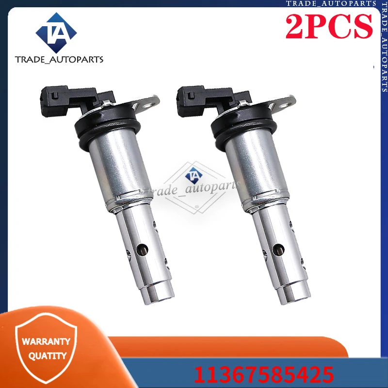 

11367585425 Engine Variable Timing Control Valve Solenoid VVT 2Pcs For BMW 128i 135i 323i 328i 330i 525i 528i 530i 740i X3 X5 X6