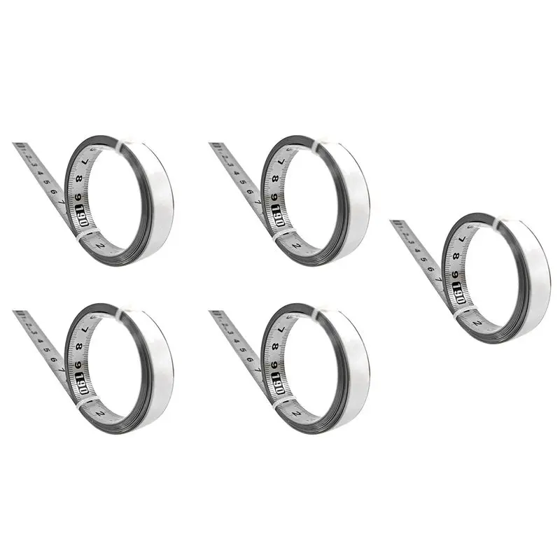 

AT05-5X Самоклеящаяся измерительная лента из нержавеющей стали для точной приварки к направляющим, металлическая линейка, C-100 см