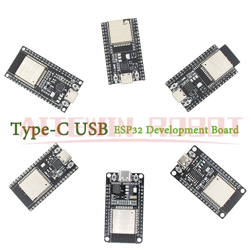 Type-C USB ESP32 Development Board / ESP32 DevkitC Wireless WiFi + Bluetooth module 4MB Ultra-Low Power Consumption Dual Core