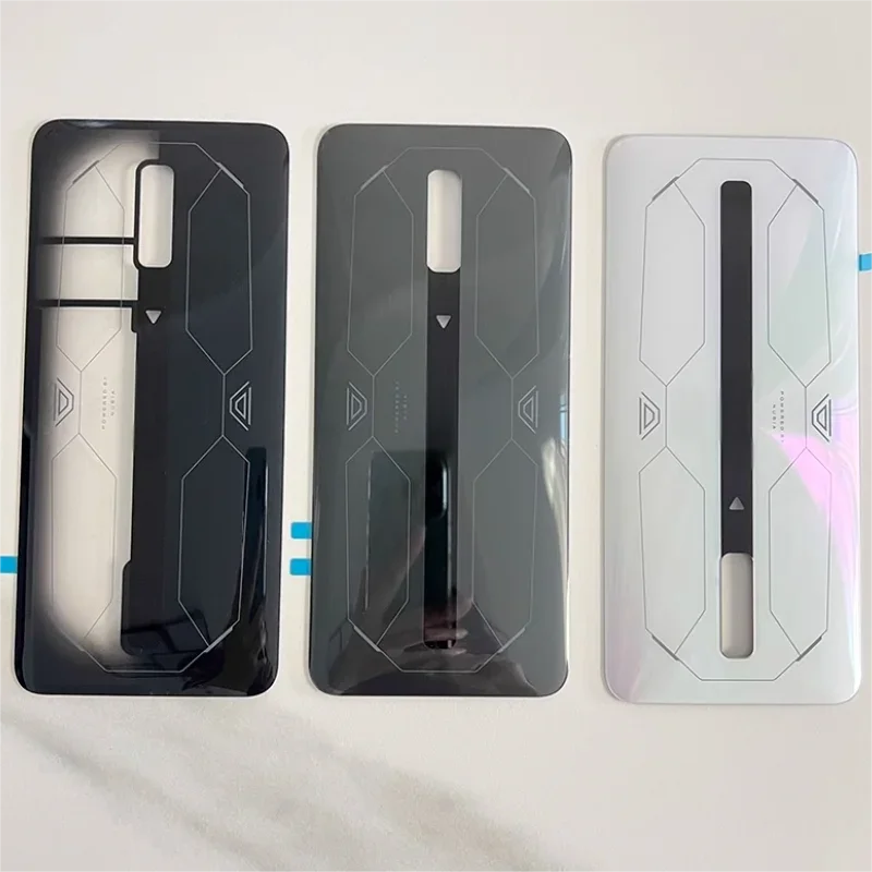 

Rear Housing For ZTE Nubia Red Magic 6S Pro NX669J-S Glass Back Cover Repair Replace Phone Battery Camera Lens