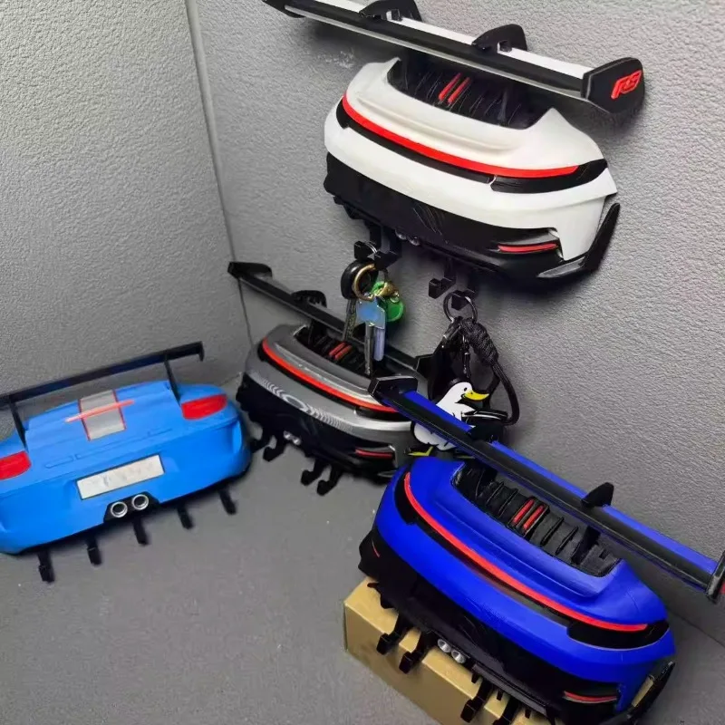 New Personality Creative Rear Key Hook Storage Movable Tail Hook.