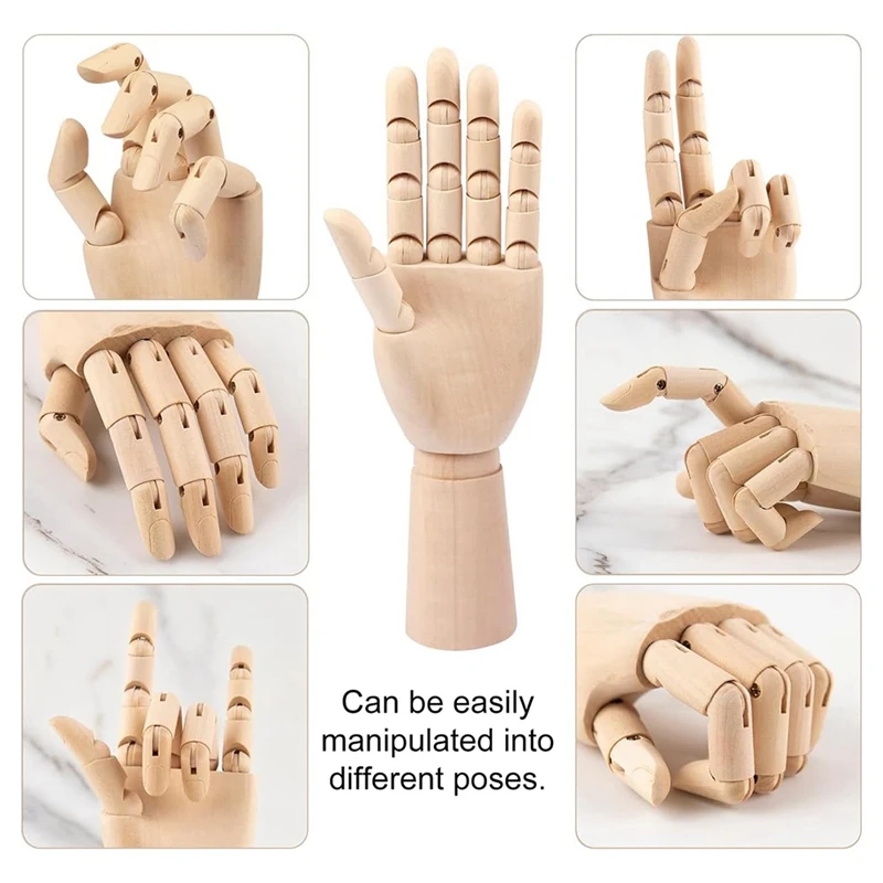 Artists Wooden Drawing Figure Mannequin Human People Dolls Figure Manikin Supplies Stop Motion Figure Kit Drawing Tools