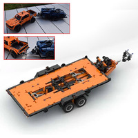 MOC Technical Pickups F-150 Raptor Trailer Can Tilted Model Building Blocks DIY 42126 Set Bricks Assembly Children's Toy Gifts