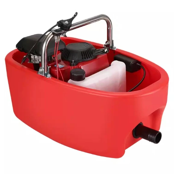 High-power agricultural boat sprinkler floating self-priming pump pumping machine greenhouse watering
