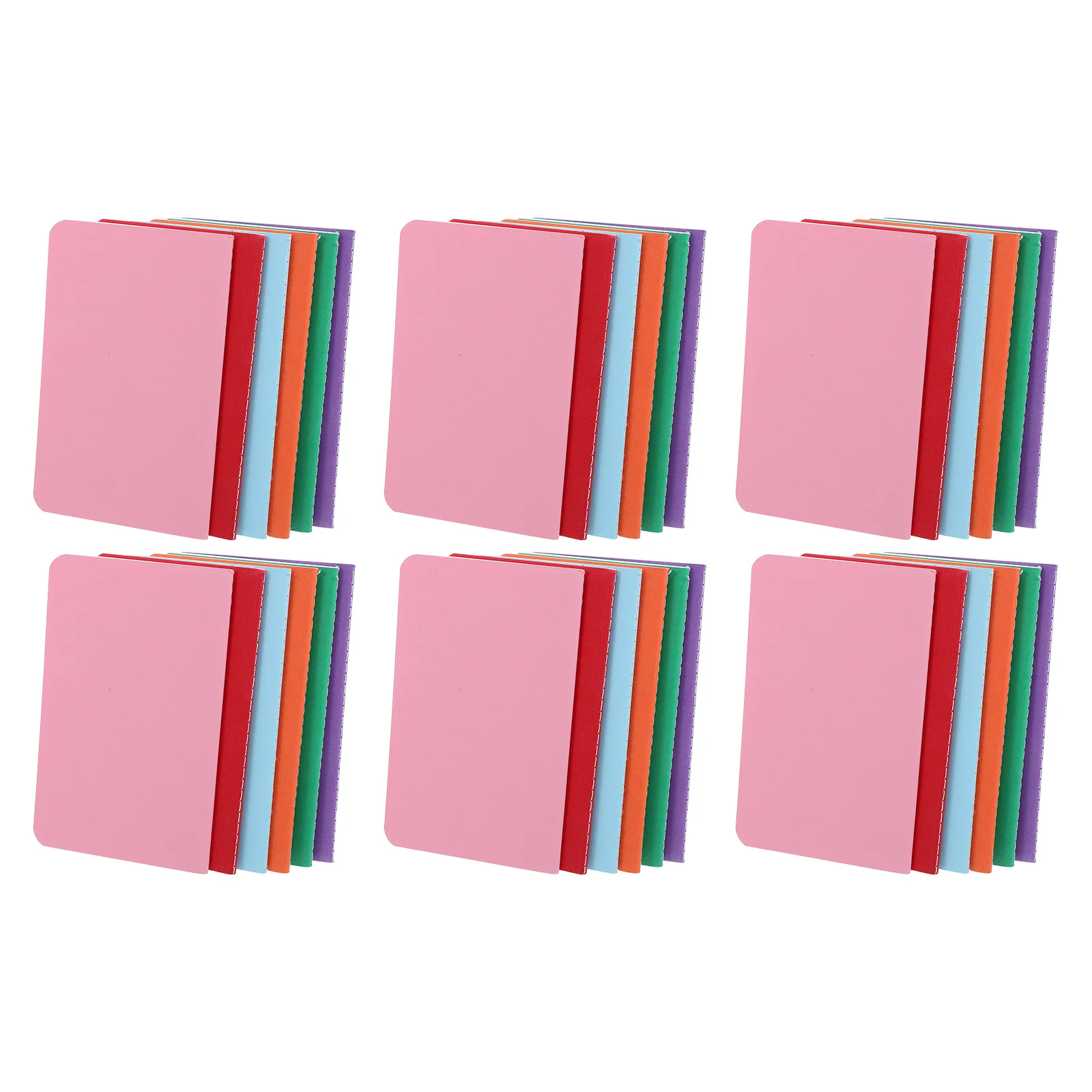 

Mini Notebook Portable Pocket Memo Book 80 Pages Travel Journal Daily Planner School Office Stationery Essential Note Taking