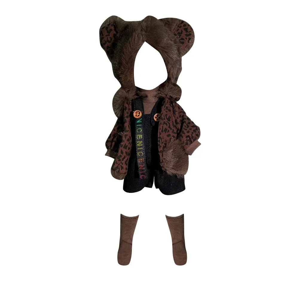 Princess Style 6-Point BJD Clothes Fat Body 30cm Princess Stripe Socks Clothes Jointed Girl Birthday Gift