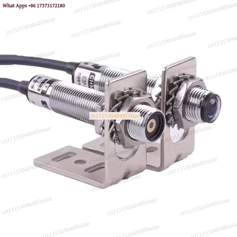 Industrial 20M Laser Photoelectric Sensor Switch, Opposite Type M12 Connector NPN NO Proximity Switch E3F-20L/20C1