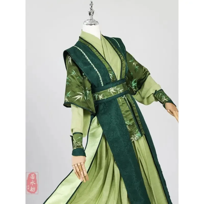 

Anime Tian Guan Ci Fu Shi Qingxuan Cosplay Costumes Wig Shoes Villain Self-rescue System Shen Qingqiu Costume For Halloween SDGH