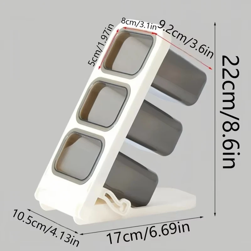Detachable Slant Insert Pen Holder, Home Desk Pen Box, Office Desktop Pen Stand, Multi-layer Student Stationery Box