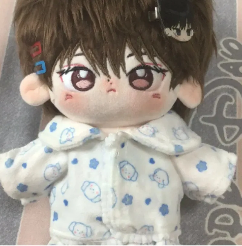 Anime 20CM Won Yao Ri Attributes Cotton Doll Girl Stuffed Toys Student Plush Doll Adorable Delicacy Furry Ears Xmas Gift