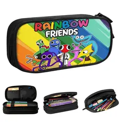 Fashion Rainbows Friend Play Pencil Cases Cartoon Game Pencilcases Pen Kids Large Storage Bags forniture scolastiche regali di cancelleria