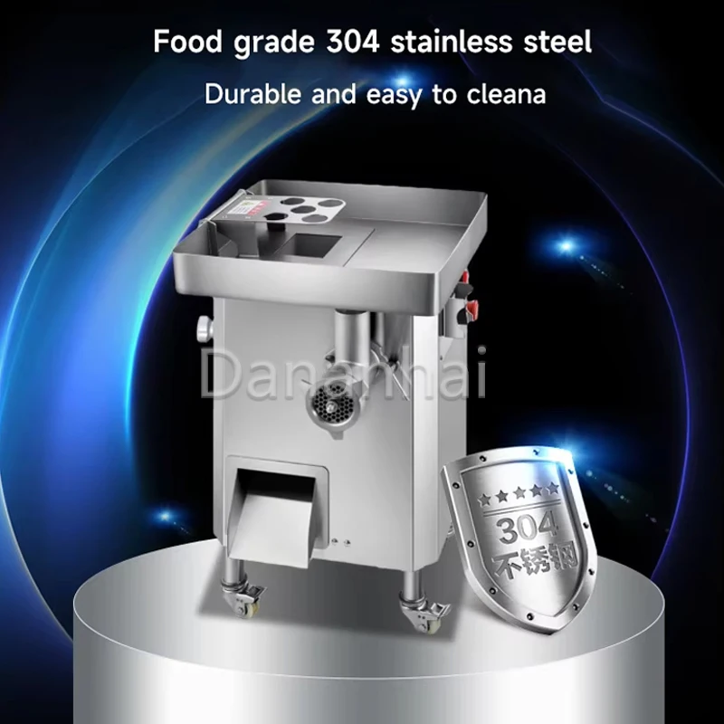 Multi Functional Electric Meat Slicer, Beef Slicer, Commercial And Household Meat Mincing And Enema All-In-One Machine