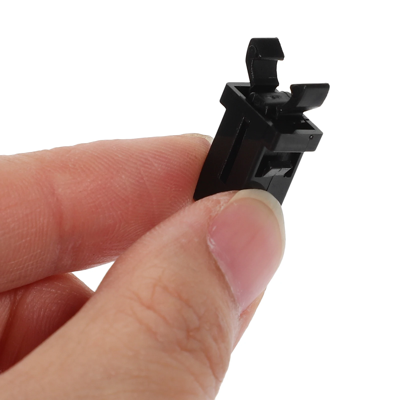 

10 set Black PR 02 Hook Trash Can Lid Locking Parts Push Trash Can Lid Locking Latch Garbage Bin Accessories Door Hardware