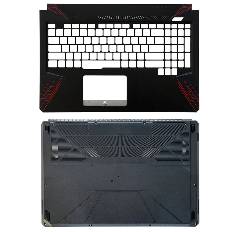 Laptop LCD Back Cover Front Bezel Palm Rest Bottom Case For ASUS FX504 FX504G FX504GD FX80 FX80G Metal Parts