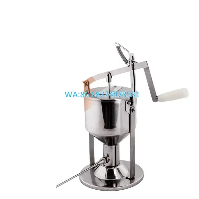 Wmwmnu for Adjustable Manual Hollow Churros Filler Chocolate for Churro Puff Pastry Croissants Baguettes Filling