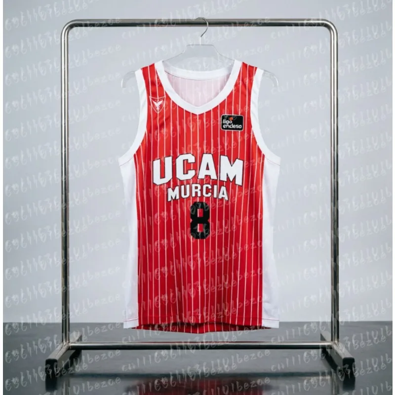 2026 Summer Spanish Basketball UCAM Murcia Basketball Shirt Tank Top 3D Printed Fan Shirt Quick Drying Sports Family Edition