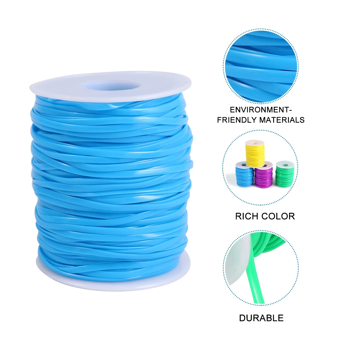 

4pcs Braided Flat Packing Strap Belt Wrapping Strip Diy Craft Accessories Band For Garments Bags Shoes Hats Decor Durable Pvc