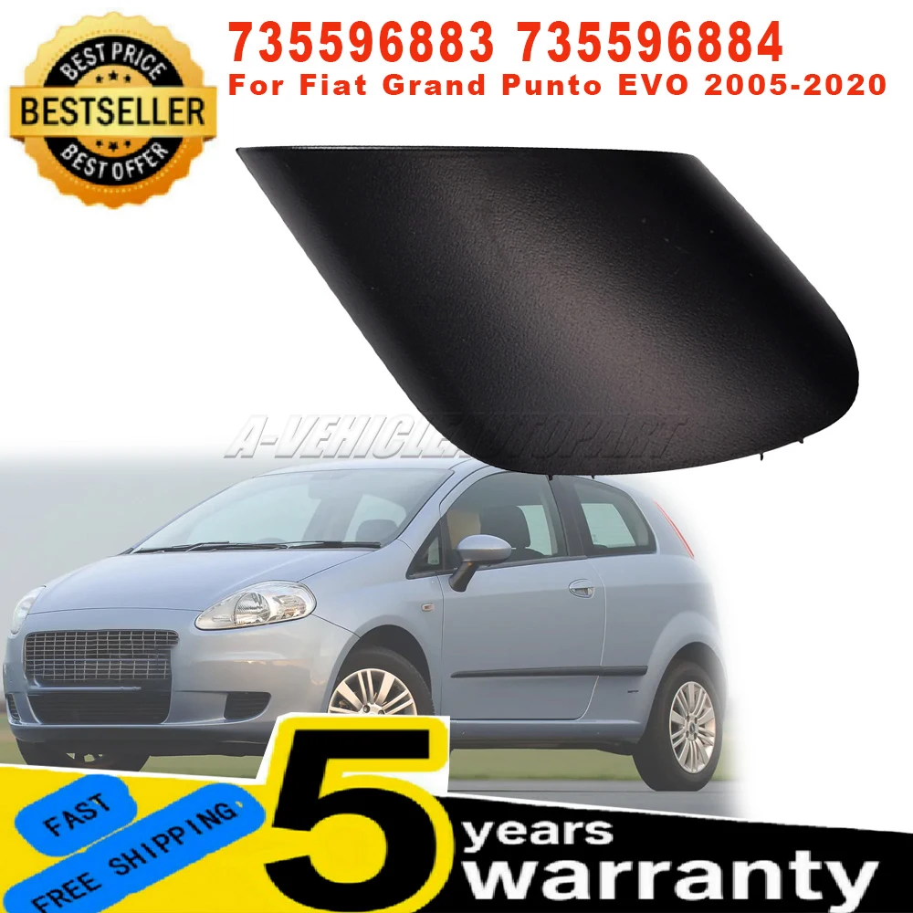 

735596883 735596884 Автомобиль для левой и правой боковой двери, крышка зеркала, винтовая крышка для Fiat Grand Punto EVO 2005-2020