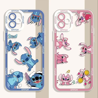 Cartoon Lilo Stitch Cute Soft Case for Moto E20 E4 Plus E40 E30 E5 E6 E6S E7 Power Edge 20 Lite G G200 G30 G20 G10 G4 G41 G22