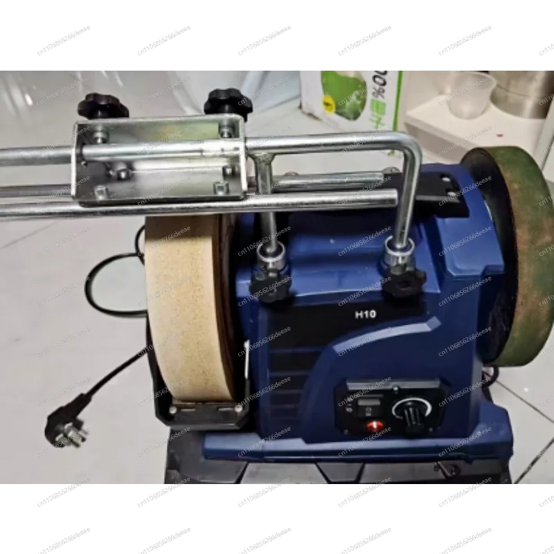200W H8 Low-Speed Water-Cooled Knife Sharpener – 8-Inch Desktop Grinder for Woodworking Tools & Household Blades
