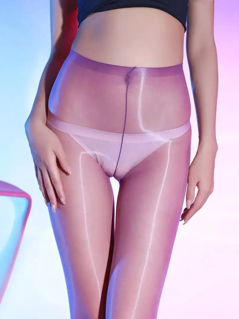 

Aurora Waist Free Line Croaker Women's Ultra Thin 640 Needle High Density Oil Shining Pantyhose Sexy Women 2025 New P08J