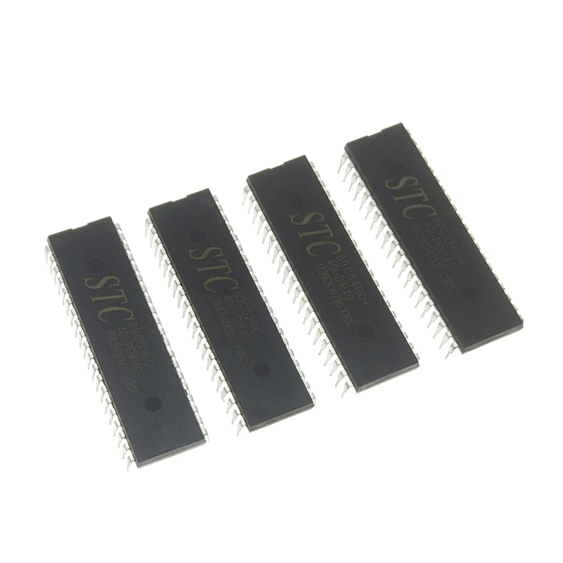 Original STC11F04E-35I-P DIP20 STC89C52RC-40I-PDIP40 STC15F2K60S2-28I-PDIP40 STC12C5616AD-35I-SKDIP-28 8051 Microcontroller BOM