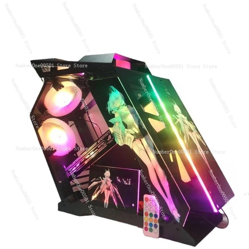 

Игровой чехол Xiaoka K God Cyberpunk PC Tower с RGB-подсветкой для киберспортивного кафе