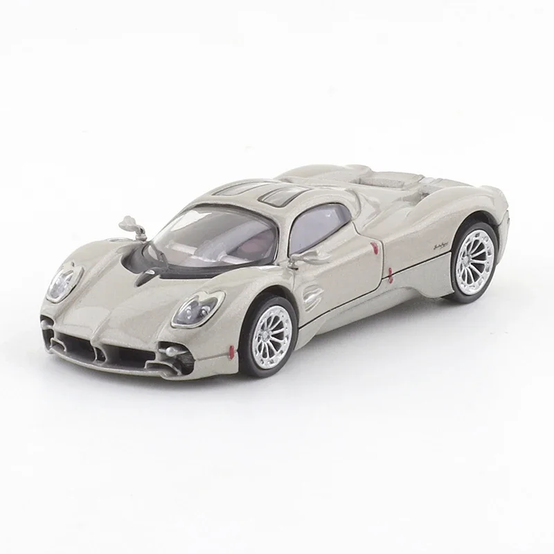 Time Micro moderndream + CCA Co ตรา1:64 Pagani Utopia ลูกเต๋าของเล่นรถยนต์มอเตอร์รถยนต์โมเดลโลหะสำหรับเด็ก