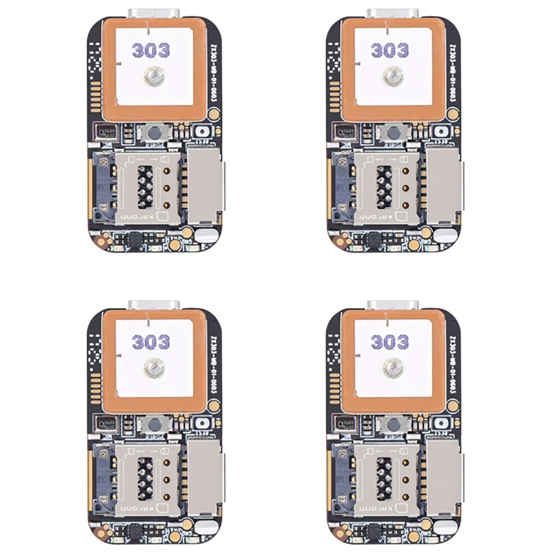 4X جهاز تتبع صغير بنظام تحديد المواقع SOS في الوقت الحقيقي دعوة تتبع الصوت محدد لأجهزة الكمبيوتر المحمول كبار السن جهاز تتبع في الوقت الحقيقي-ABJU