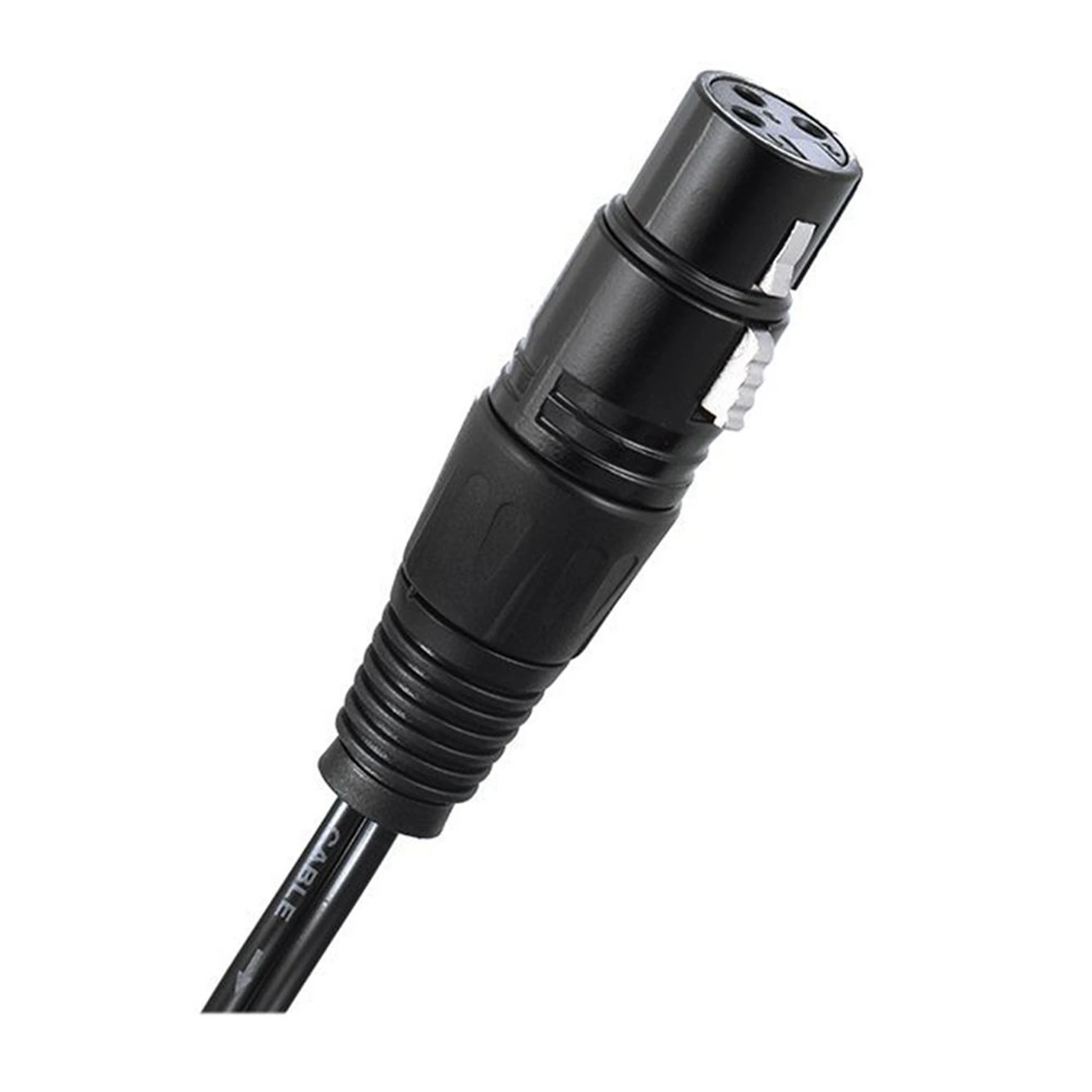 ABZZ-3 Pcs 1.5M/ 5Ft Stereo Audio Splitter Patch Y Cable Cord 1 XLR Female To 2 RCA Male Plug
